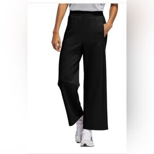 adidas Women's Lifestyle Wide Leg Pants - Black